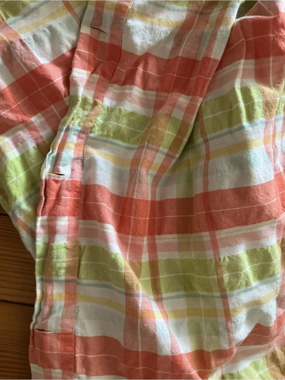 Vintage Martha Stewart Cotton Shower curtain